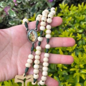 Rosario de San José verde olivo