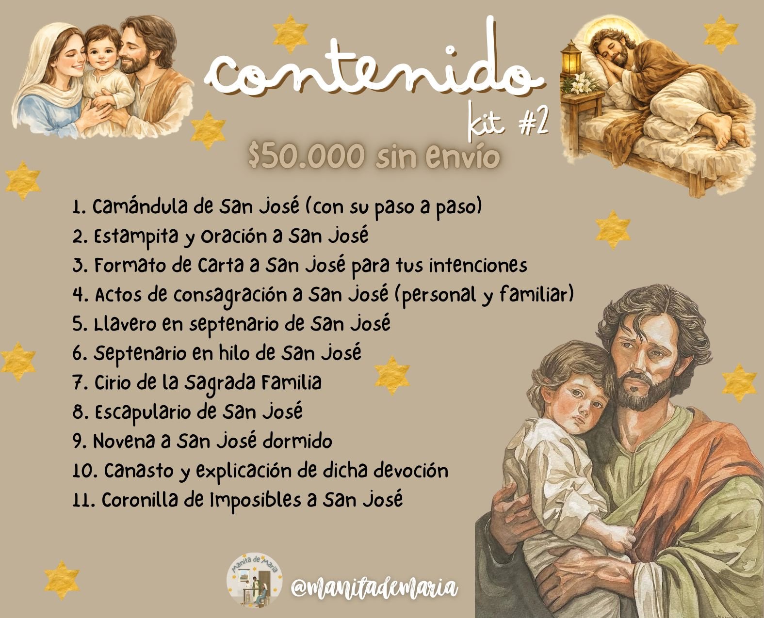 Kit de San José 2026 🤎🪚 - Image 3